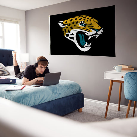 NFL Jacksonville Jaguars 3x5 Banner Flag Fan Gear NFL Jacksonville Jaguars