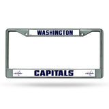 NHL Washington Capitals Chrome License Plate Frame Fan Gear NHL Washington Capitals