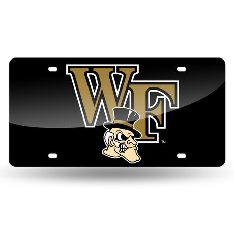 NCAA Wake Forest Demon Deacons Laser Cut Automobile Tag Fan Gear NCAA Wake Forest Demon Deacons