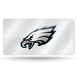 NFL Philadelphia Eagles Laser Cut Silver License Plate Tag Fan Gear NFL Philadelphia Eagles