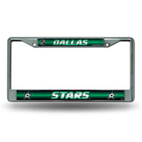 NHL Dallas Stars Chrome Glitter License Plate Frame Fan Gear NHL Dallas Stars