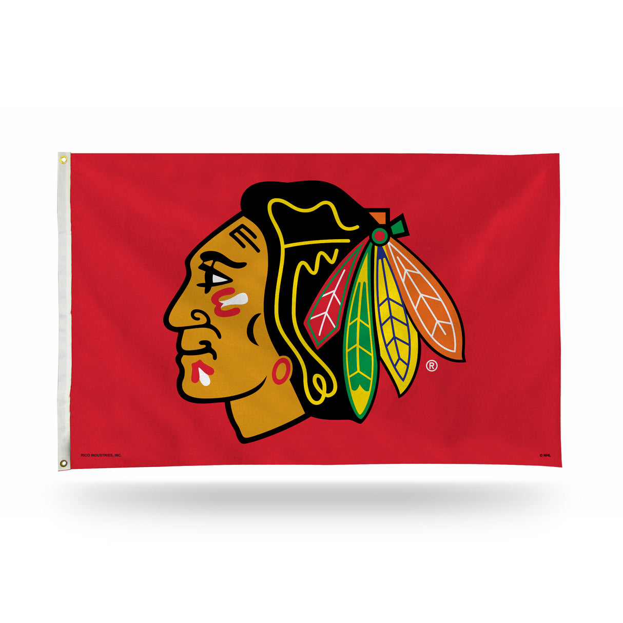 NHL Chicago Blackhawks 3x5 Banner Flag Fan Gear NHL Chicago Blackhawks