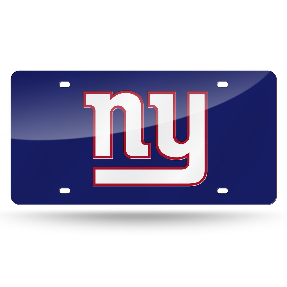 NFL New York Giants Laser Cut License Plate Tag Fan Gear NFL New York Giants