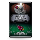 NFL Arizona Cardinals Large Metal Sign Fan Gear NFL Arizona Cardinals