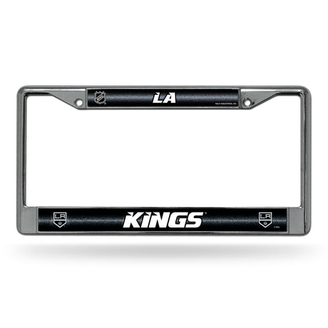 NHL Los Angeles Kings Chrome Glitter License Plate Frame Fan Gear NHL Los Angeles Kings