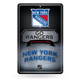 NHL New York Rangers Large Metal Sign Fan Gear NHL New York Rangers