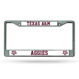 NCAA Texas A&M Aggies Chrome License Plate Frame Fan Gear NCAA Texas A&M Aggies