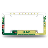 NCAA Alabama-Birmingham Blazers - UAB All Over Chrome Frame Fan Gear NCAA Alabama-Birmingham Blazers