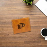 NCAA Texas-El Paso Miners - UTEP Laser Engraved Tri-Fold Wallet Fan Gear NCAA Texas-El Paso Miners
