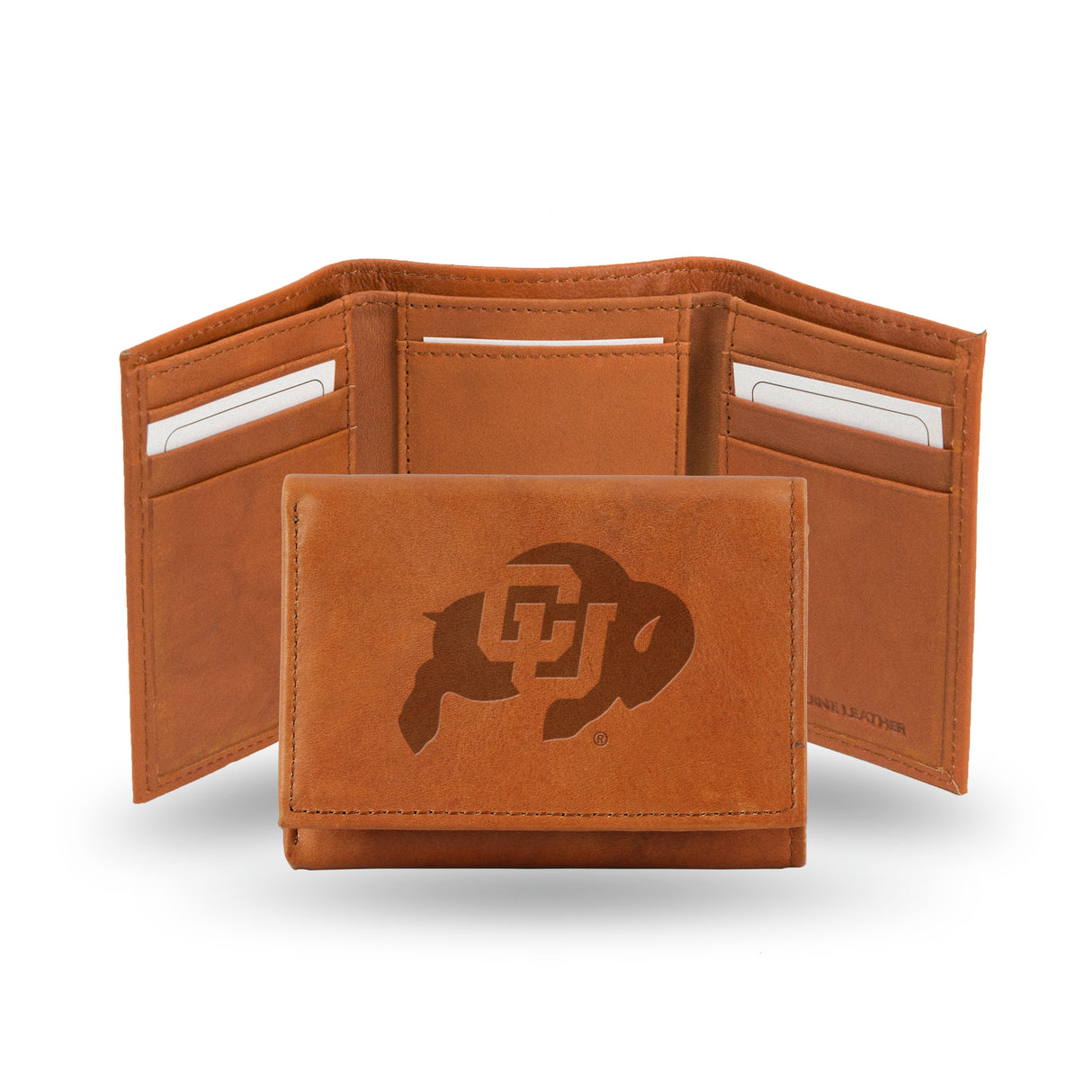 NCAA Colorado Buffaloes Embossed Tri-Fold Wallet Fan Gear NCAA Colorado Buffaloes