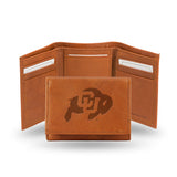 NCAA Colorado Buffaloes Embossed Tri-Fold Wallet Fan Gear NCAA Colorado Buffaloes