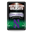 NCAA Northwestern Wildcats Large Metal Sign Fan Gear NCAA Northwestern Wildcats