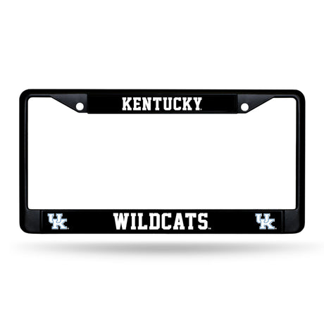 NCAA Kentucky Wildcats Black Chrome License Plate Frame Fan Gear NCAA Kentucky Wildcats