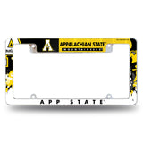 NCAA Appalachian State Mountaineers All Over Chrome Frame Fan Gear NCAA Appalachian State Mountaineers