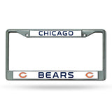 NFL Chicago Bears Chrome License Plate Frame Fan Gear NFL Chicago Bears