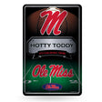 NCAA Mississippi Rebels - Ole Miss Large Metal Sign Fan Gear NCAA Mississippi Rebels