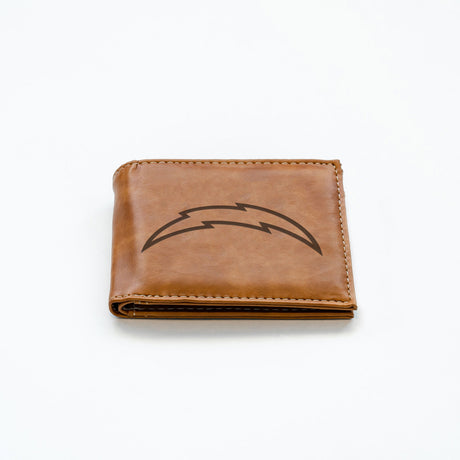 NFL Los Angeles Chargers Laser Engraved Bill-Fold Fan Gear NFL Los Angeles Chargers