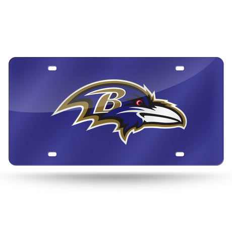 NFL Baltimore Ravens Laser Cut License Plate Tag Fan Gear NFL Baltimore Ravens