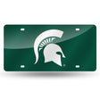 NCAA Michigan State Spartans Laser Cut Automobile Tag Fan Gear NCAA Michigan State Spartans