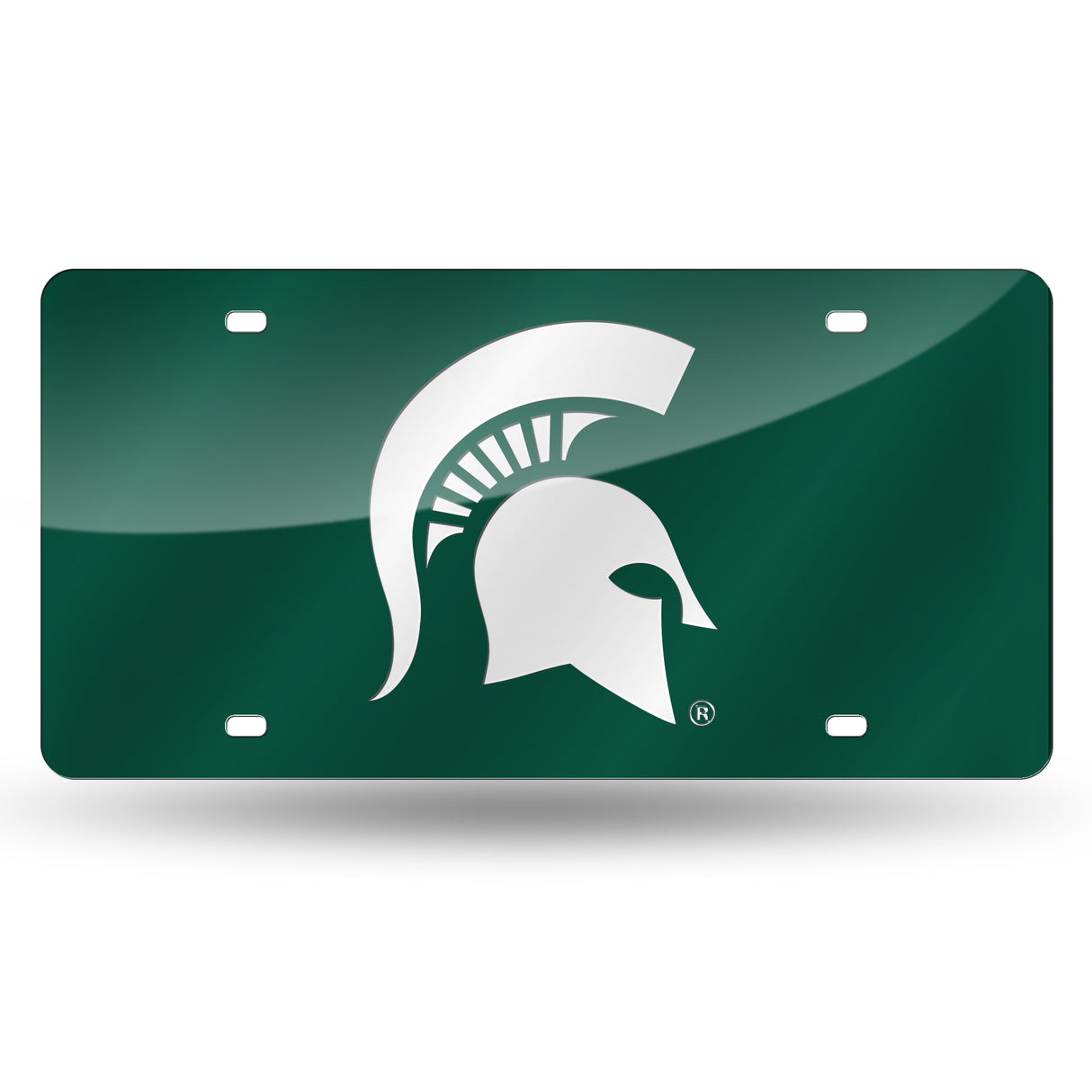 NCAA Michigan State Spartans Laser Cut Automobile Tag Fan Gear NCAA Michigan State Spartans