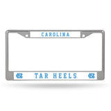 NCAA North Carolina Tar Heels Chrome License Plate Frame Fan Gear NCAA North Carolina Tar Heels