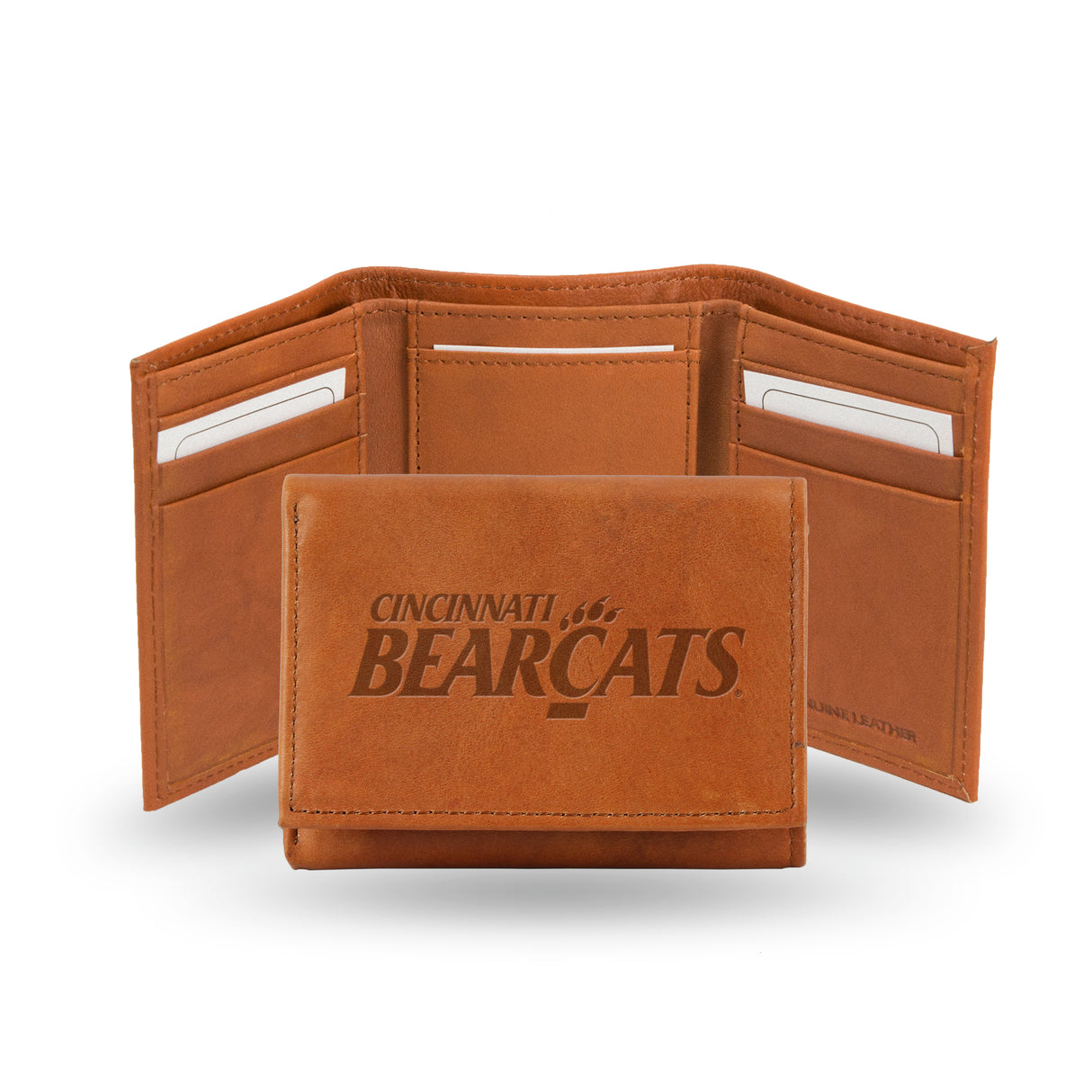 NCAA Cincinnati Bearcats Embossed Tri-Fold Wallet Fan Gear NCAA Cincinnati Bearcats