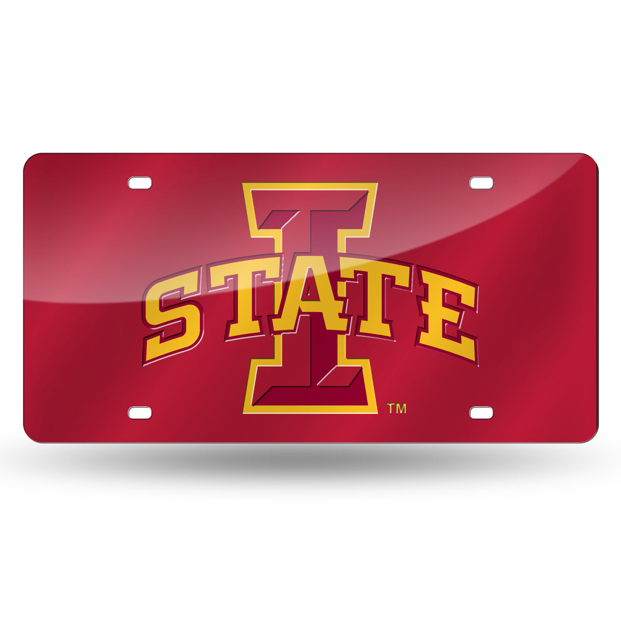 NCAA Iowa State Cyclones Laser Cut Automobile Tag Fan Gear NCAA Iowa State Cyclones
