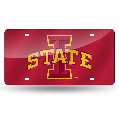 NCAA Iowa State Cyclones Laser Cut Automobile Tag Fan Gear NCAA Iowa State Cyclones