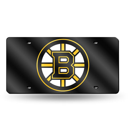 NHL Boston Bruins Laser Cut Automobile Tag Fan Gear NHL Boston Bruins
