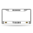NCAA Missouri Tigers Chrome License Plate Frame Fan Gear NCAA Missouri Tigers