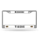 NCAA Missouri Tigers Chrome License Plate Frame Fan Gear NCAA Missouri Tigers
