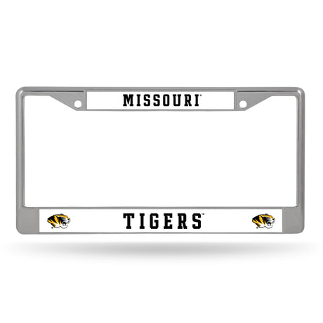 NCAA Missouri Tigers Chrome License Plate Frame Fan Gear NCAA Missouri Tigers