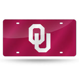 NCAA Oklahoma Sooners Laser Cut Automobile Tag Fan Gear NCAA Oklahoma Sooners