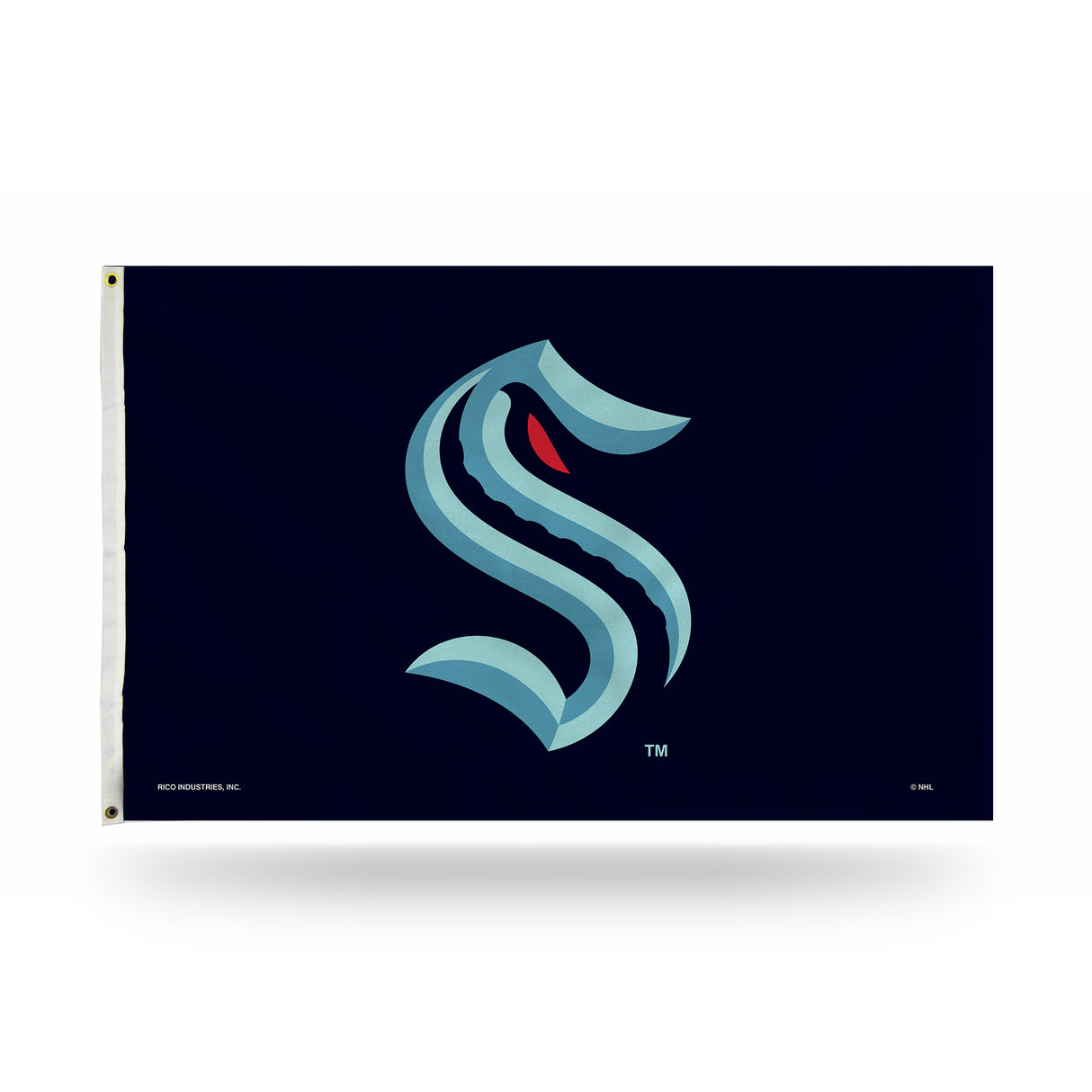 NHL Seattle Kraken 3x5 Banner Flag Fan Gear NHL Seattle Kraken