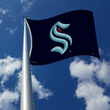 NHL Seattle Kraken 3x5 Banner Flag Fan Gear NHL Seattle Kraken