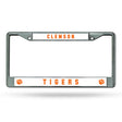 NCAA Clemson Tigers Chrome License Plate Frame Fan Gear NCAA Clemson Tigers