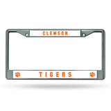 NCAA Clemson Tigers Chrome License Plate Frame Fan Gear NCAA Clemson Tigers