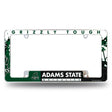NCAA Adams State Grizzlies All Over Chrome Frame Fan Gear NCAA Adams State Grizzlies