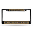 NCAA Central Florida Knights - UCF Laser Cut Chrome License Plate Frame Fan Gear NCAA Central Florida Knights