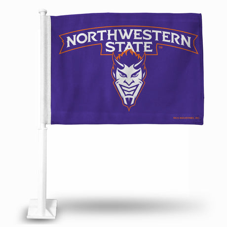 NCAA Northwestern State Demons Car Flag Fan Gear NCAA Northwestern State Demons