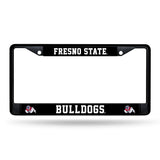 NCAA Fresno State Bulldogs License Frame Black Metal Fan Gear NCAA Fresno State Bulldogs