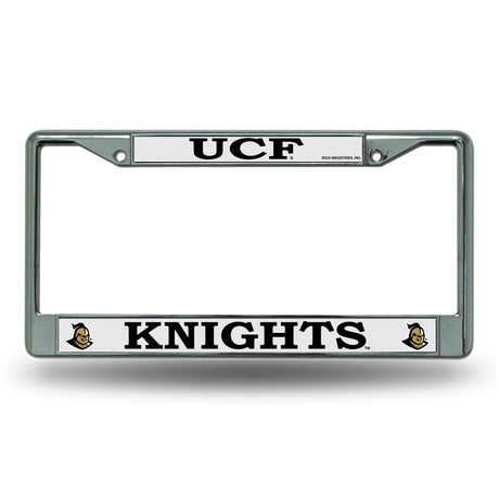 NCAA Central Florida Knights - UCF License Frame Chrome Fan Gear NCAA Central Florida Knights