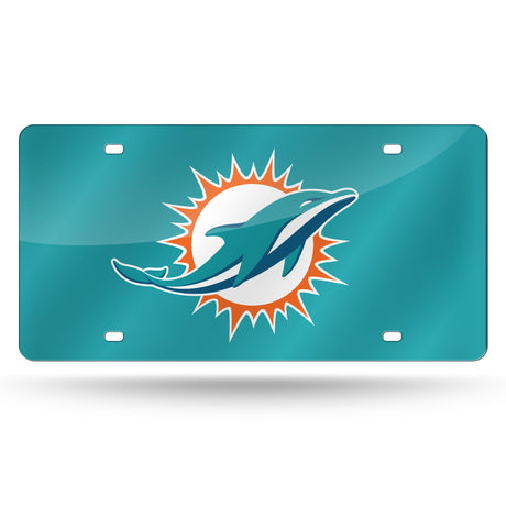 NFL Miami Dolphins Laser Cut Tag Color Packaged Fan Gear NFL Miami Dolphins
