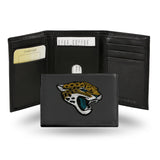 NFL Jacksonville Jaguars Tri-Fold Wallet Embroidered Fan Gear NFL Jacksonville Jaguars