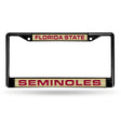 NCAA Florida State Seminoles Laser License Frame Black Fan Gear NCAA Florida State Seminoles