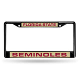 NCAA Florida State Seminoles Laser License Frame Black Fan Gear NCAA Florida State Seminoles