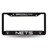 NBA Brooklyn Nets License Frame Black Metal Fan Gear NBA Brooklyn Nets