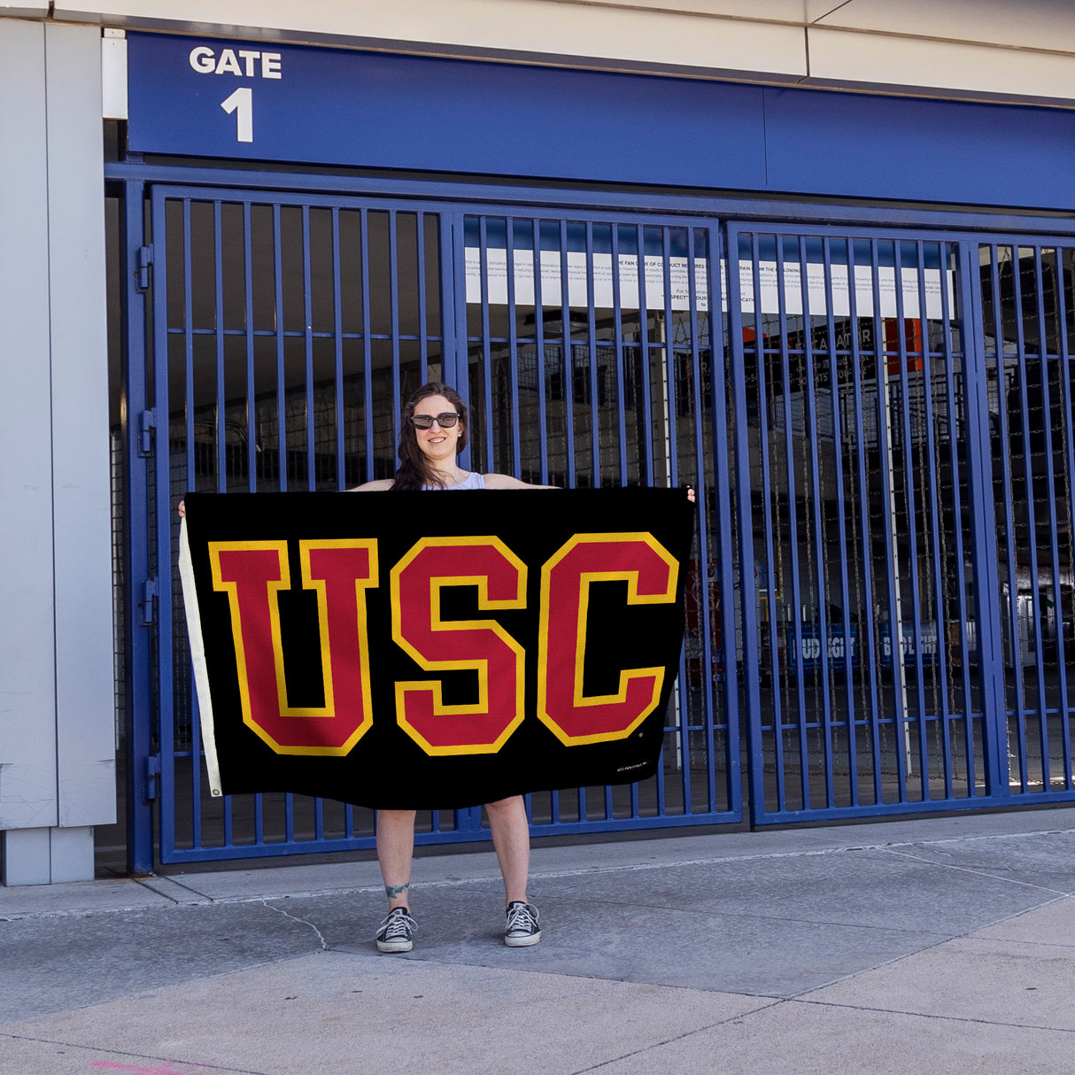 NCAA Southern California Trojans - USC Banner Flag Fan Gear NCAA Southern California Trojans