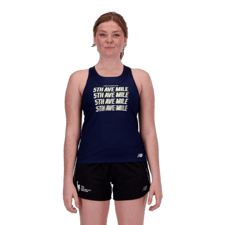New Balance Women's 5th Ave Mile Printed Singlet New Balance