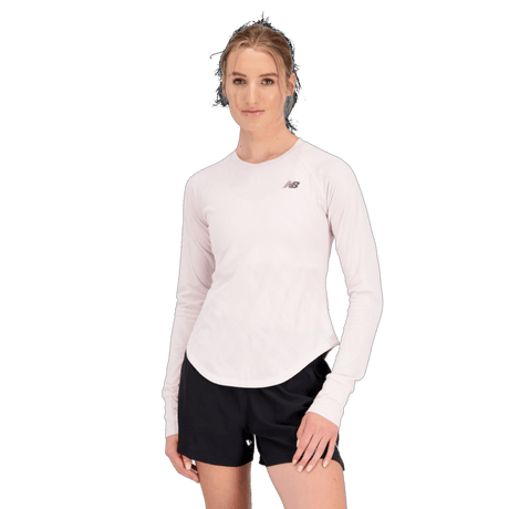 New Balance Women's Q Speed Jacquard Long Sleeve New Balance